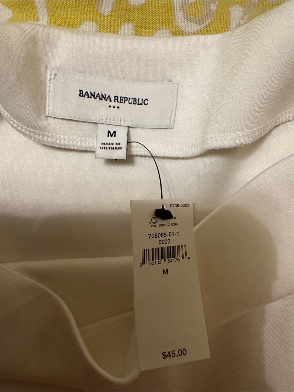 Banana Republic White Sleeveless Top - Picture 3 of 3